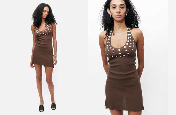 Paloma Wool Clavelina Dress - Brown | Garmentory