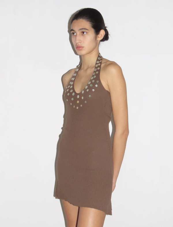 paloma wool ブラウンノースリーブミニワンピース paloma wool ブラウンノースリーブミニワンピース paloma wool