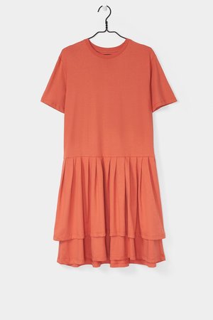 Kowtow Building Block Pleated Skirt Dress Kowtow Building Block Pleated Skirt Dress
