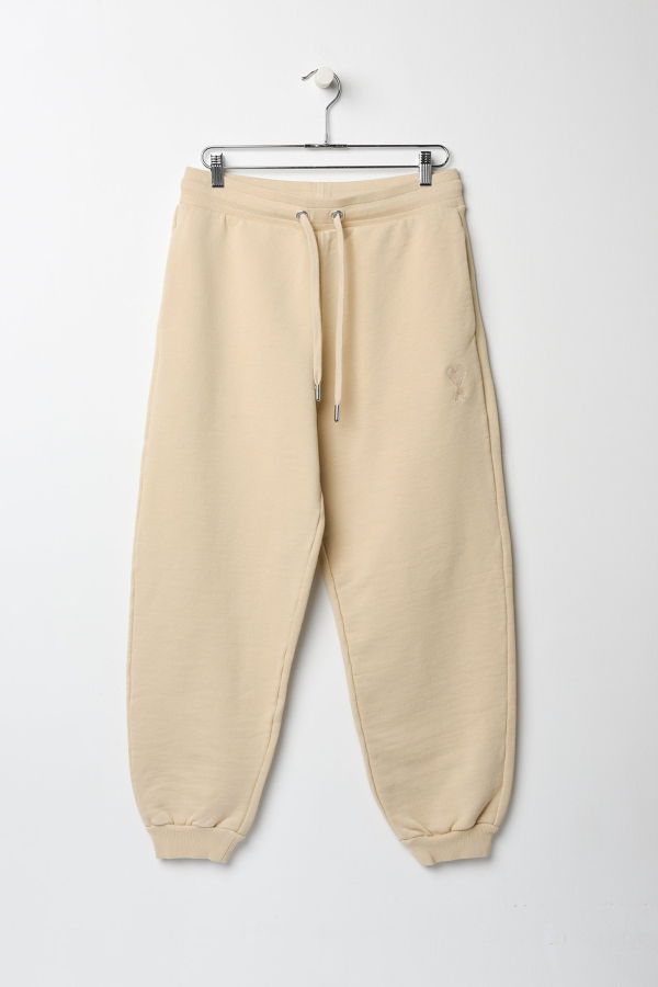 Ami Tonal Adc Sweatpants - Vanilla/Vanilla