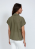 ASKK NY Virginia Shirt - Fatigue Green - Thumbnail 2