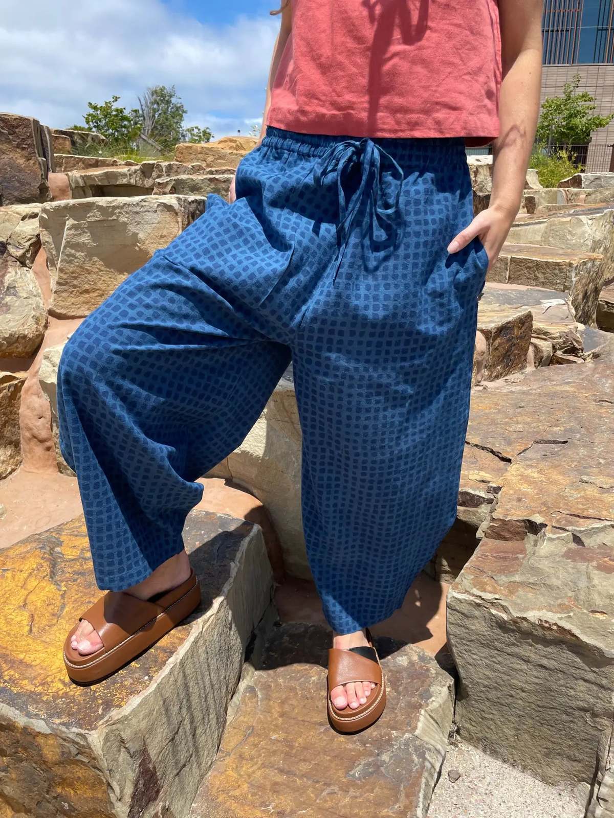 Happy French Gang Marius Pant - Multi - Image 17 of 18