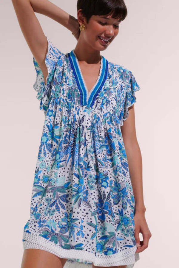 chinese dress ladies Pink Orchid Sasha Mini Dress