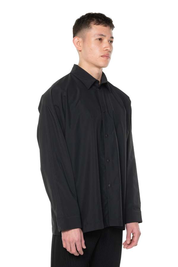HOMME PLISSE ISSEY MIYAKE Verso Shirt - Black | Garmentory