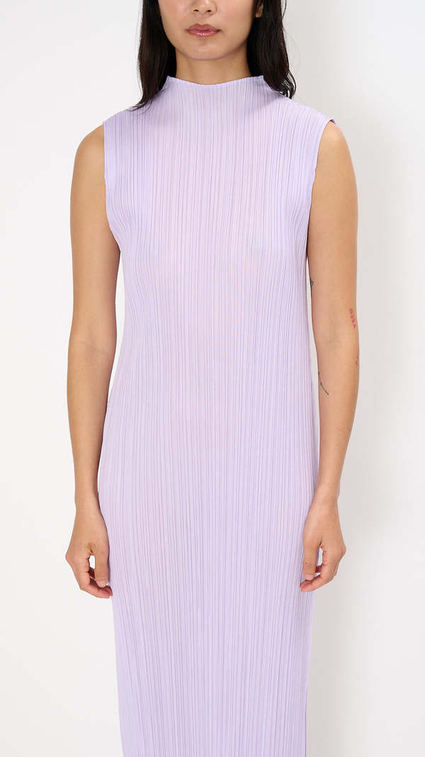 Pleats Please by Issey Miyake April Monthly Colors Dress - Purple  