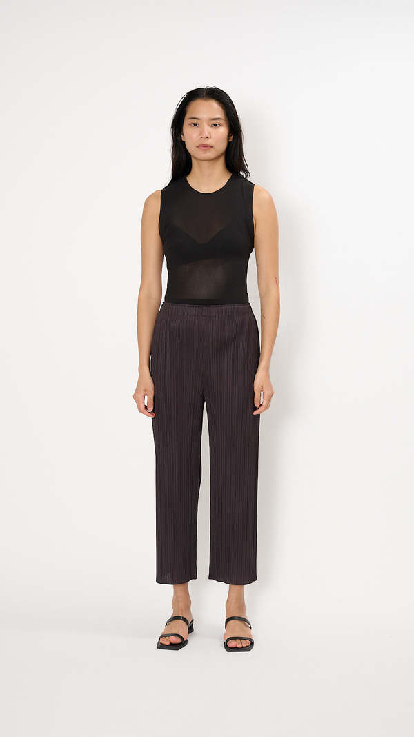 Pleats Please by Issey Miyake April Monthly Colors Pants - Black