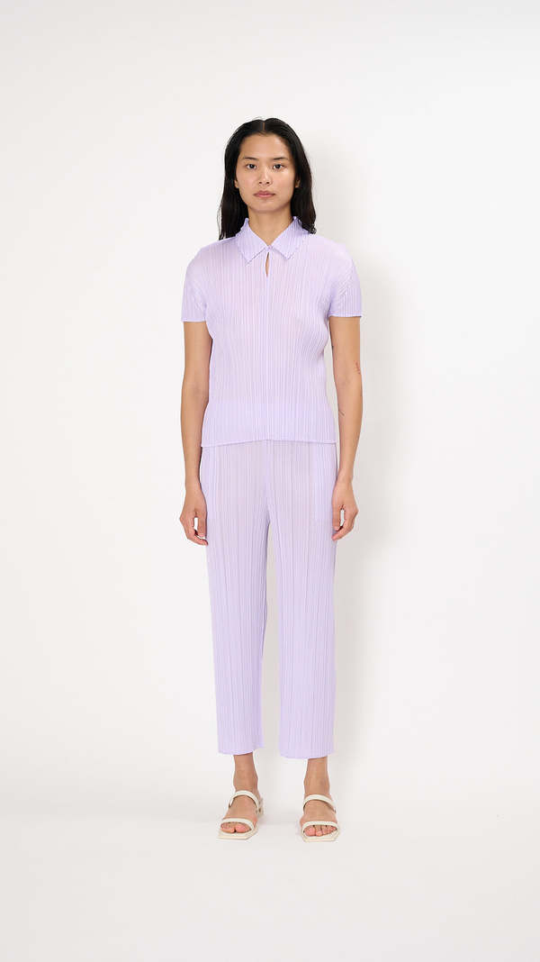 Pleats Please by Issey Miyake April Monthly Colors Top - Purple