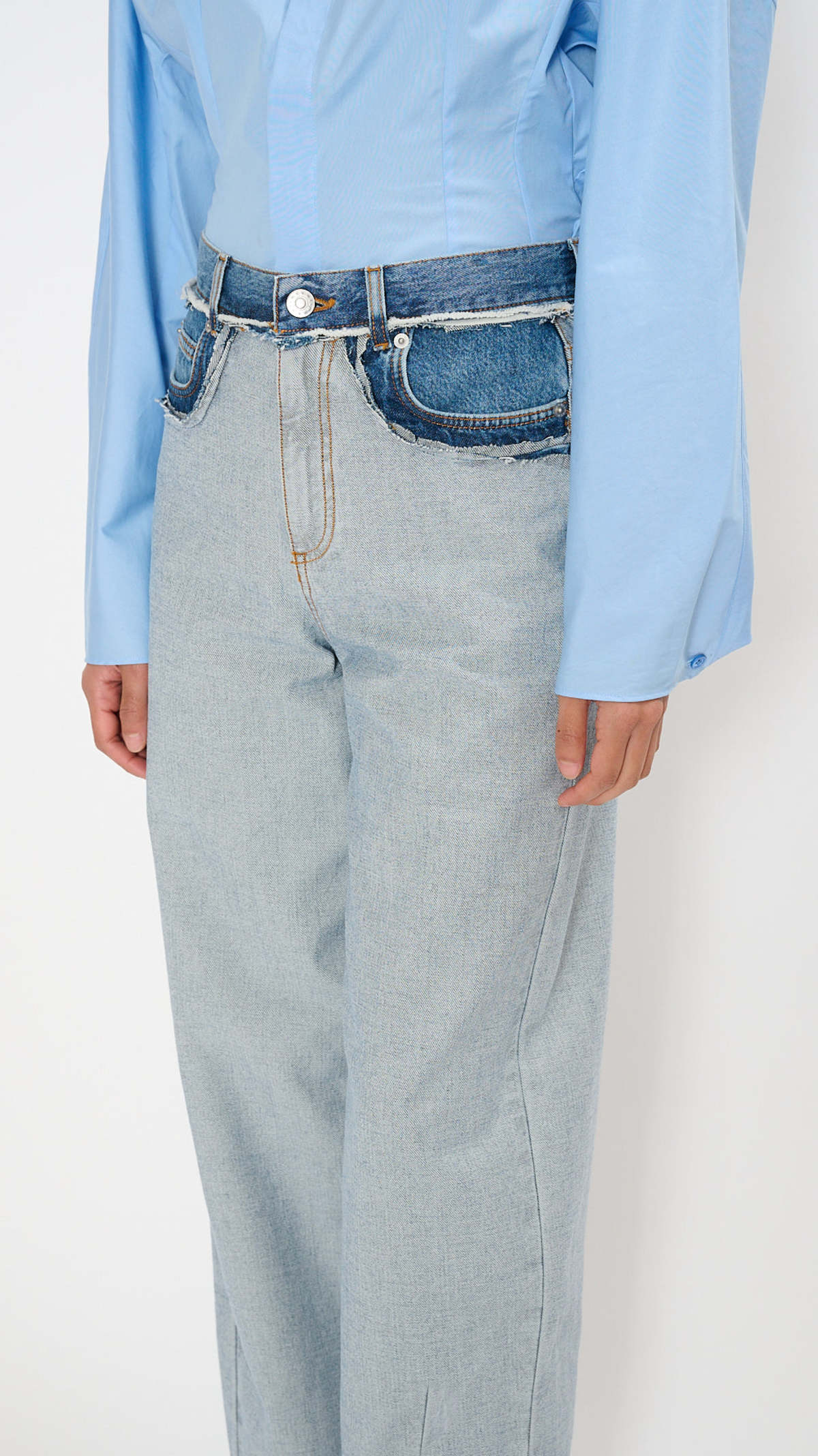 Marni Inside Out Jeans - Azure | Garmentory