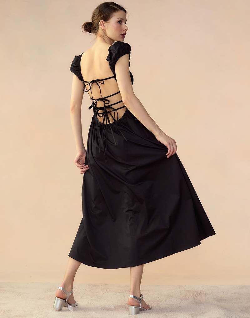 Cynthia Rowley Bodrum Back Tie Dress Cynthia Rowley Bodrum Back Tie Dress