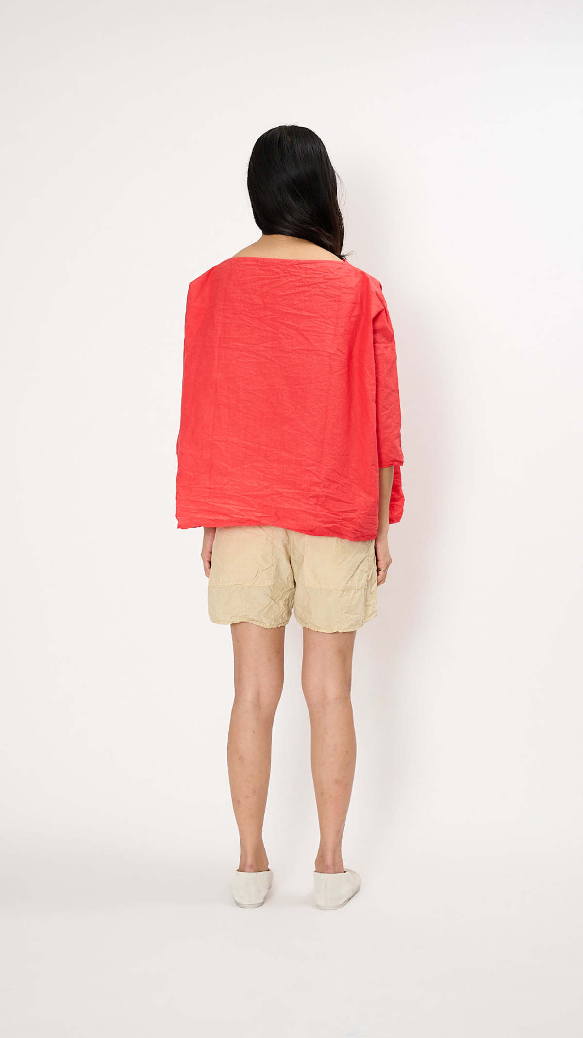 Namu Shop - Album di Famiglia Long Shirt Dress TC - Poppy Red