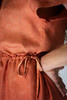 OUND HAND DYED SILK PALERMO SKIRT - LOQUAT - Thumbnail 3