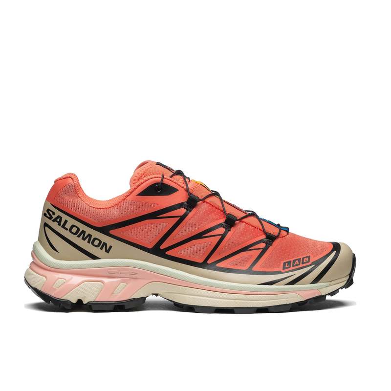 SALOMON XT-6 sneakers - LIVING CORAL/BLACK/CEMENT SALOMON XT-6 sneakers - LIVING CORAL/BLACK/CEMENT
