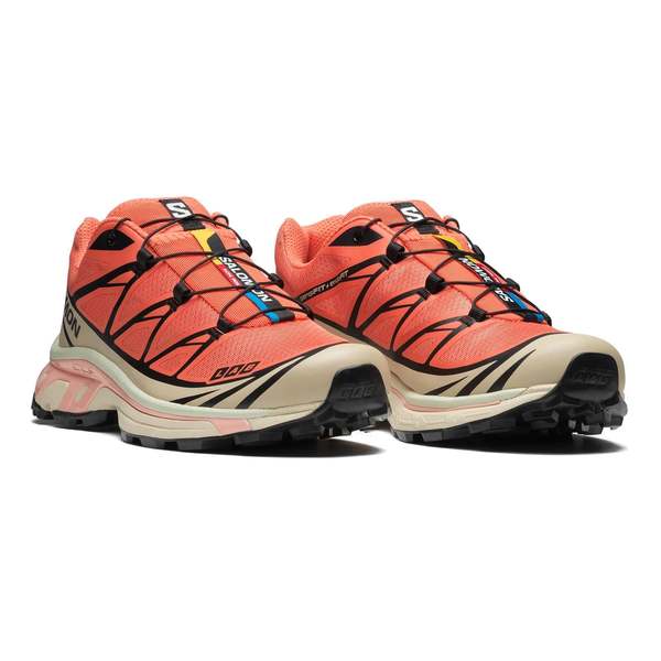 SALOMON XT-6 sneakers - LIVING CORAL/BLACK/CEMENT SALOMON XT-6 sneakers - LIVING CORAL/BLACK/CEMENT