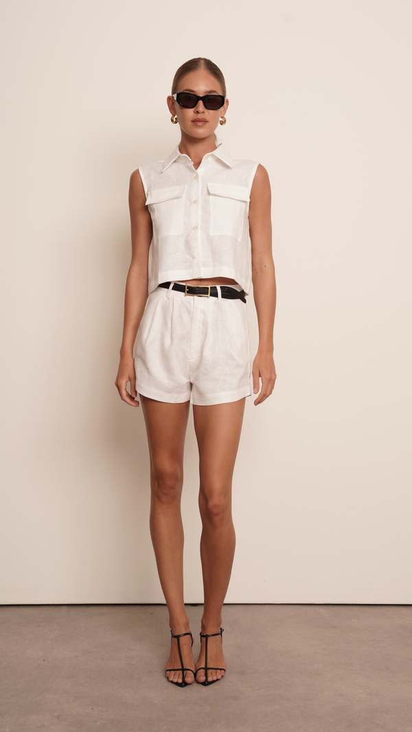 Parentezi Vale Top - White