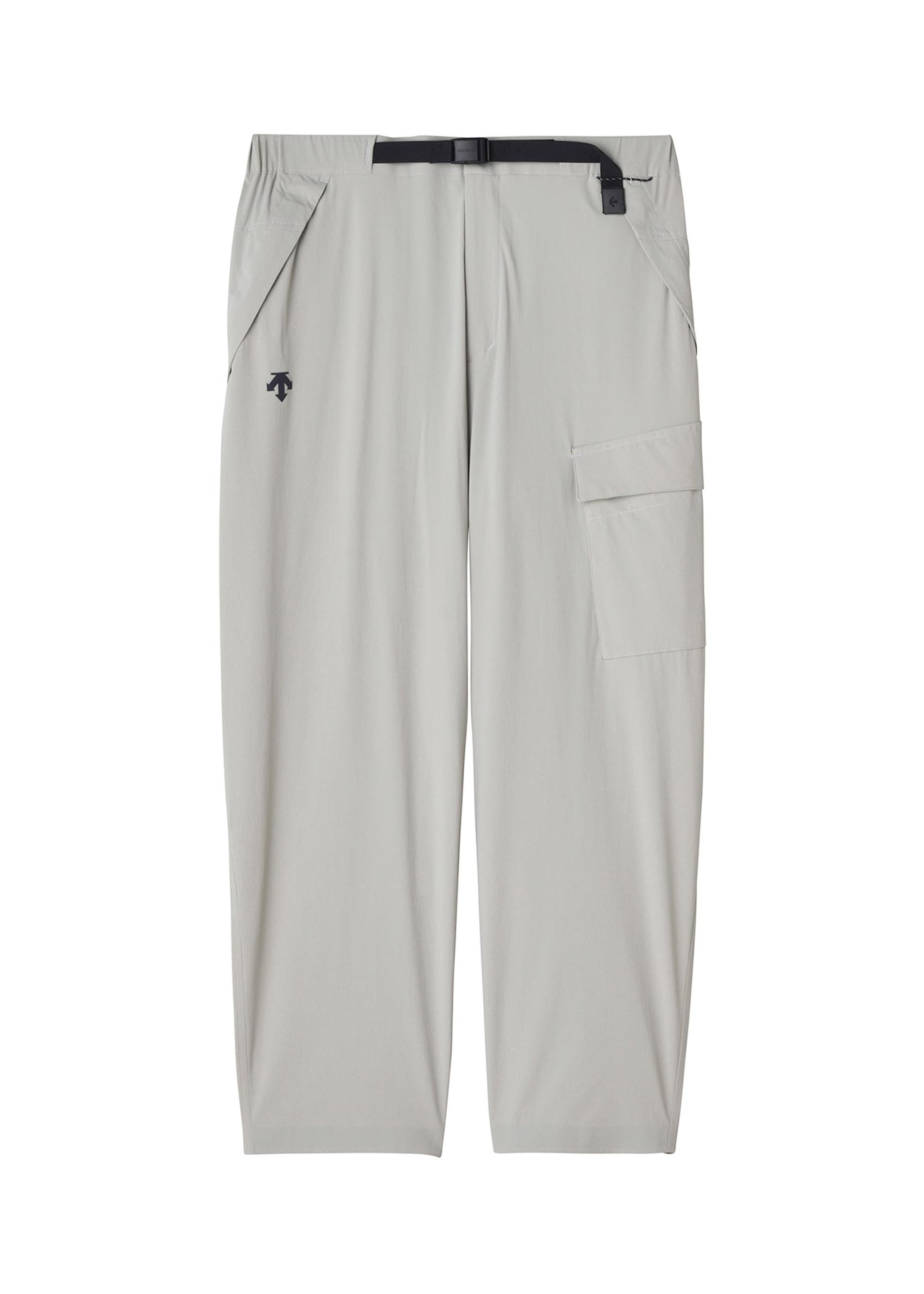 Grey-Wide-Tech-Cargo-Pants- 