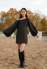 Arianne Elmy Good Luck Good Luck Dress - All Black - Thumbnail 1