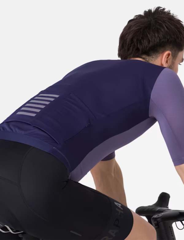Rapha Pro Team Jersey - Dusted Lilac/Navy Purple | Garmentory