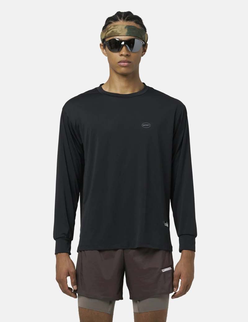 SatisfyAuralite Long Tee Black