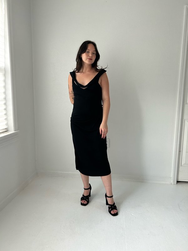 long evening dresses for older women Nicole Miller Black Floral Strapless Cocktail Dress main image 1