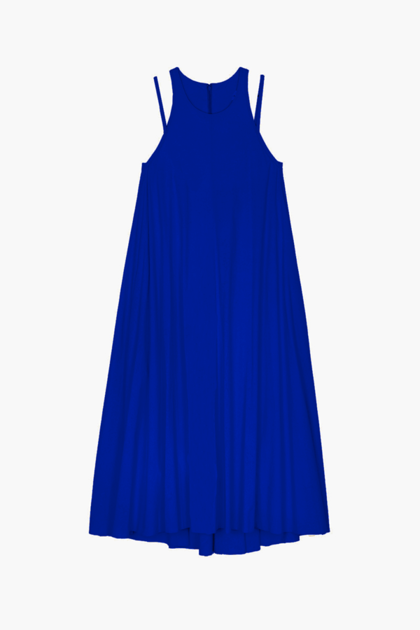 SAYAKA DAVIS NEW YORK Double Strap Dress - Blue | Garmentory