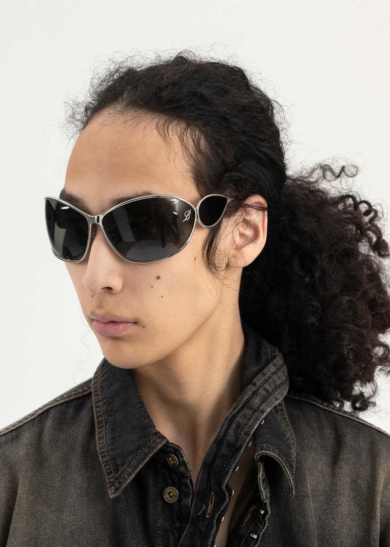 Blumarine Sunglasses Silver Garmentory