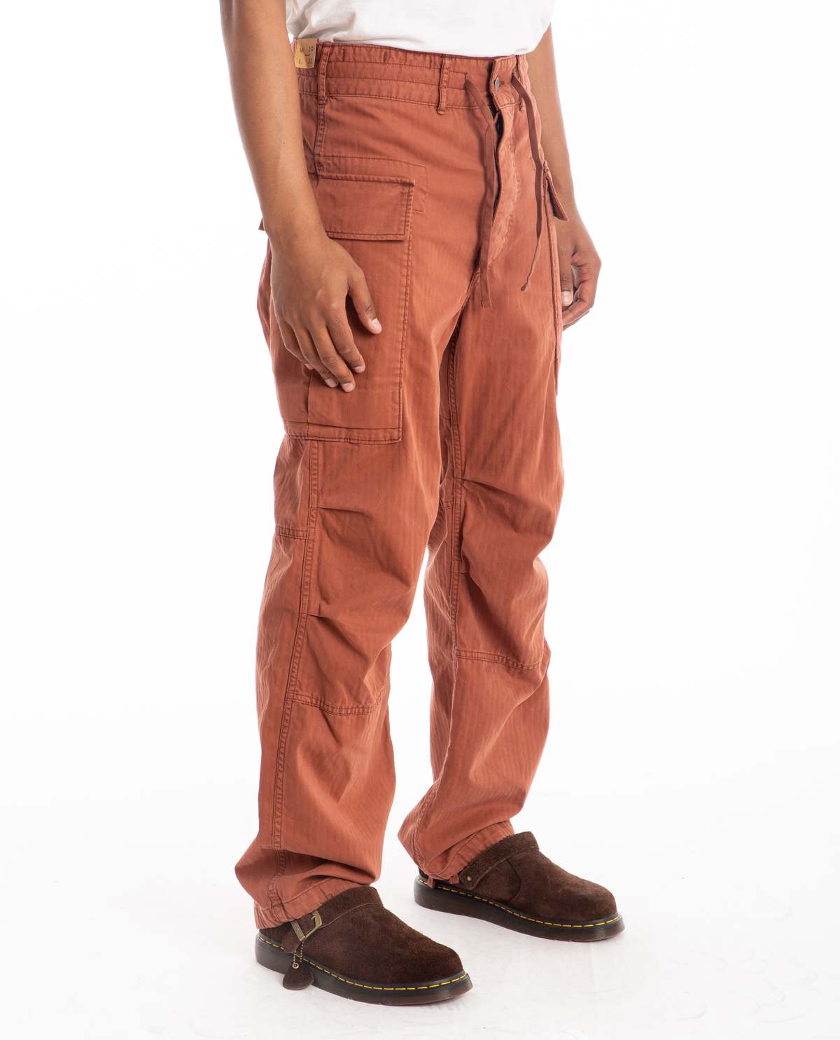 RRL Infantry Cargo Pant - Brick | Garmentory