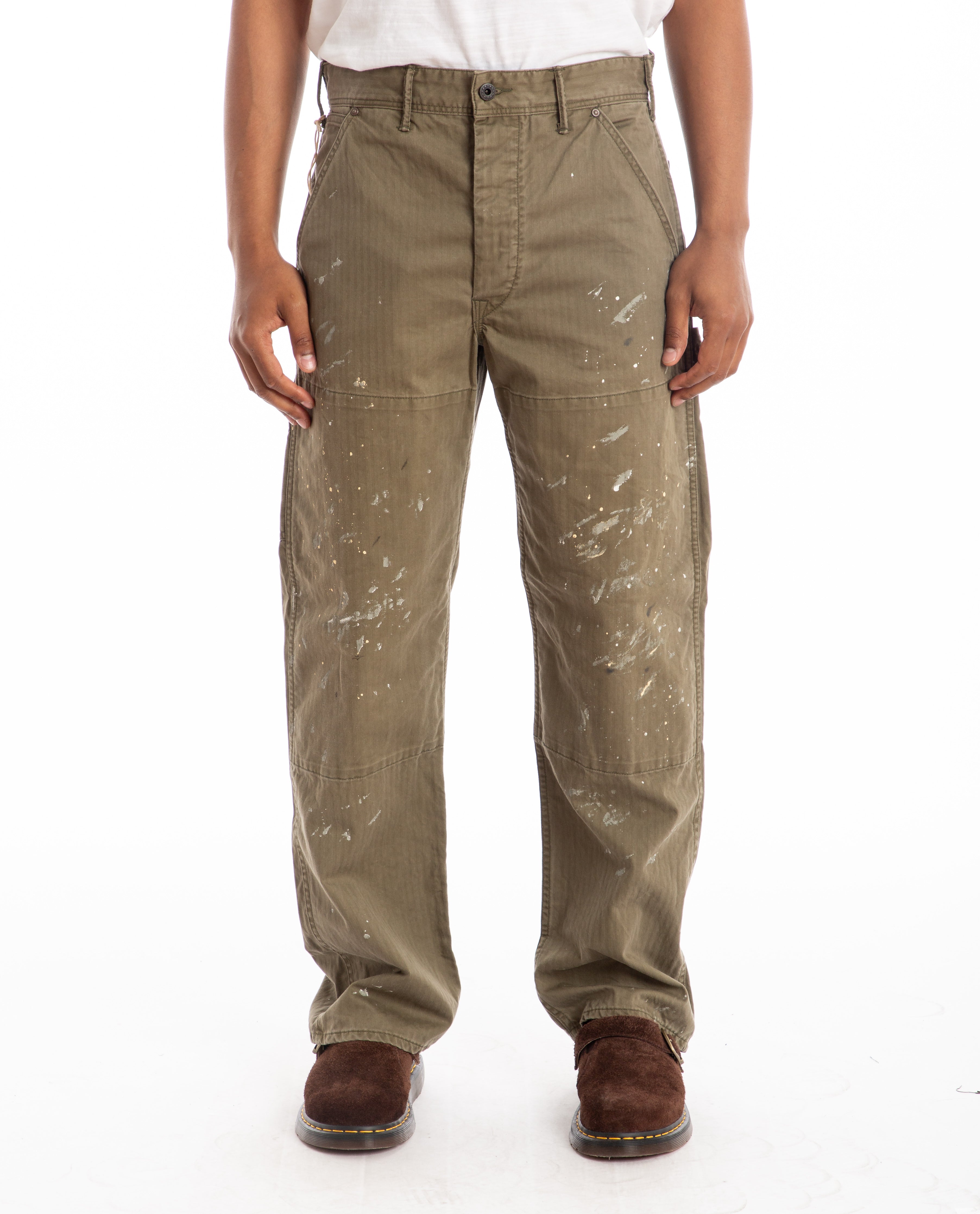 RRL N3 Carpenter Pant - Olive | Garmentory