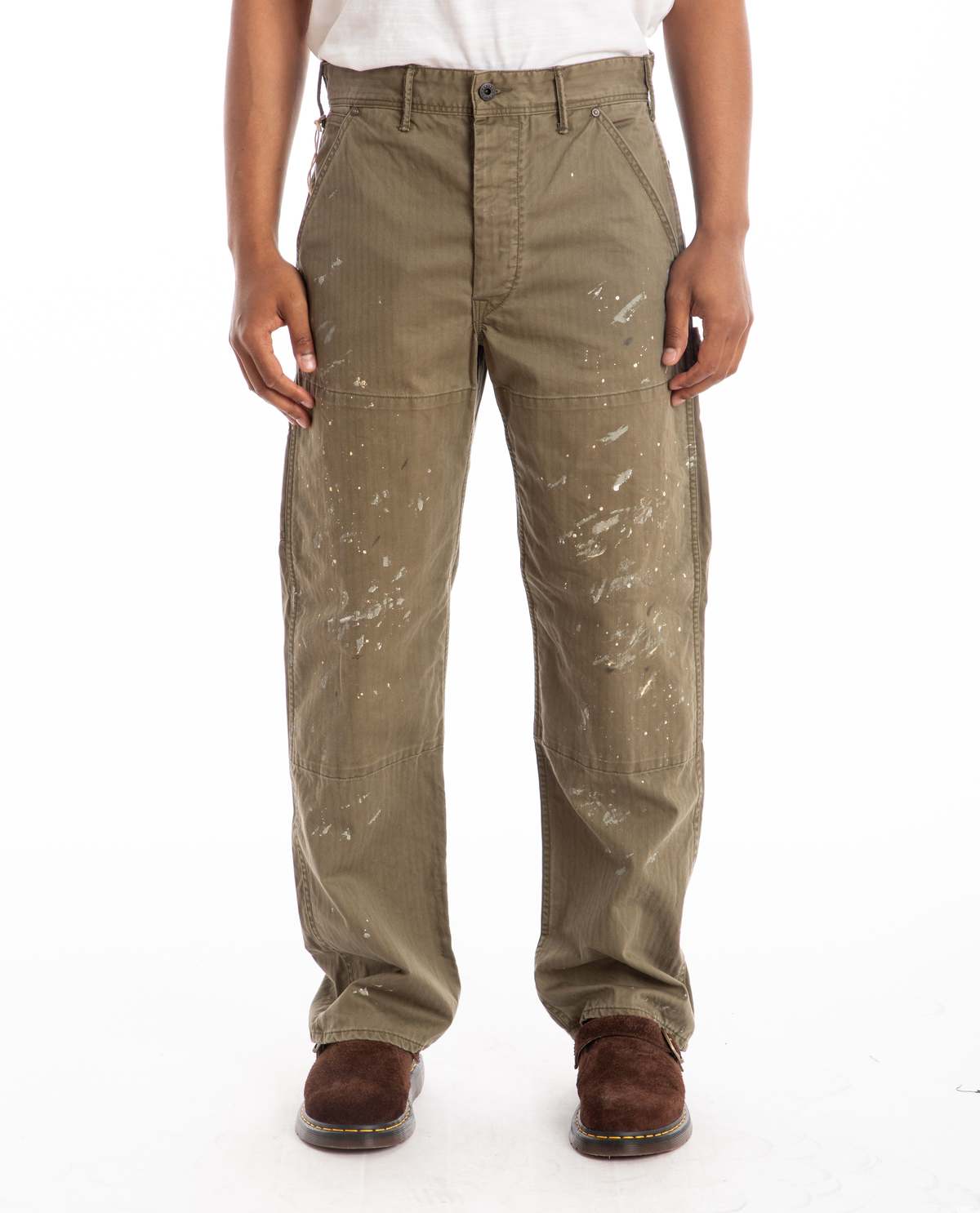 RRL N3 Carpenter Pant - Olive | Garmentory