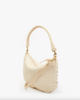 Clare V. Petit Moyen - Cream Woven Checker - Thumbnail 3