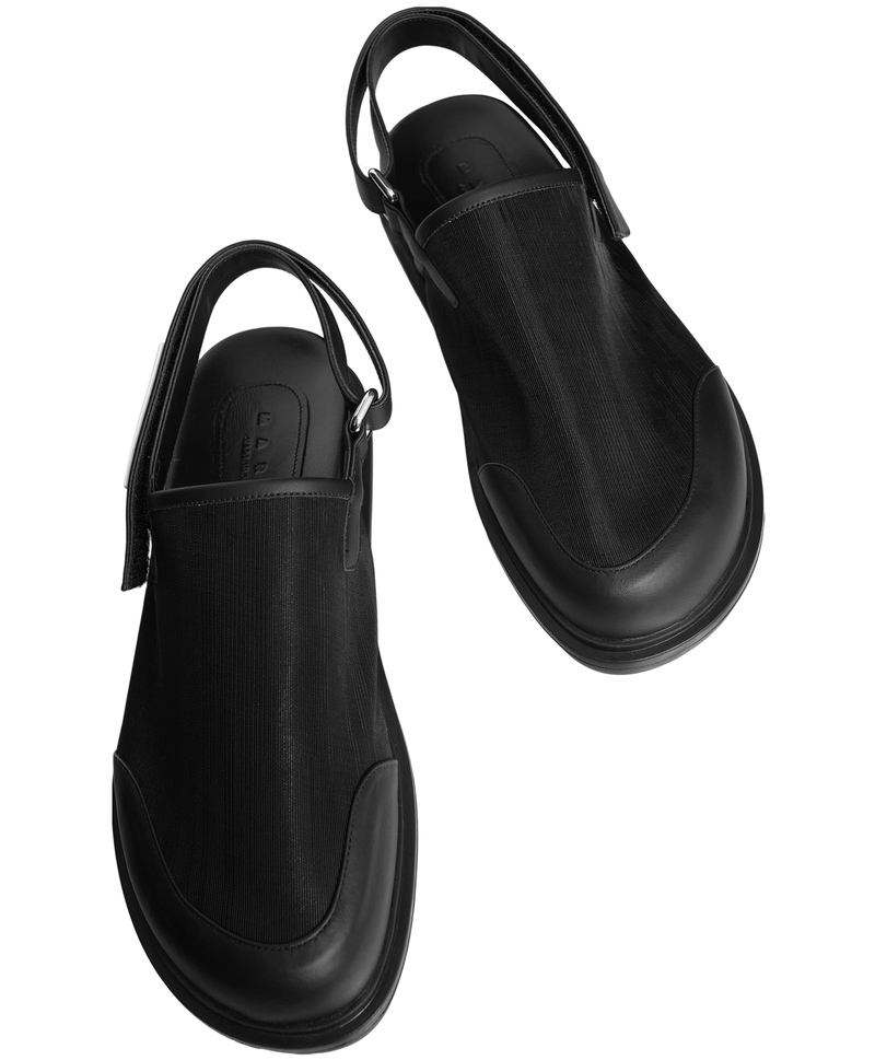 サンダル・ミュール MARNI Mules - Marni - Leather - Black Marni back strap mules - Black | Garmentory
