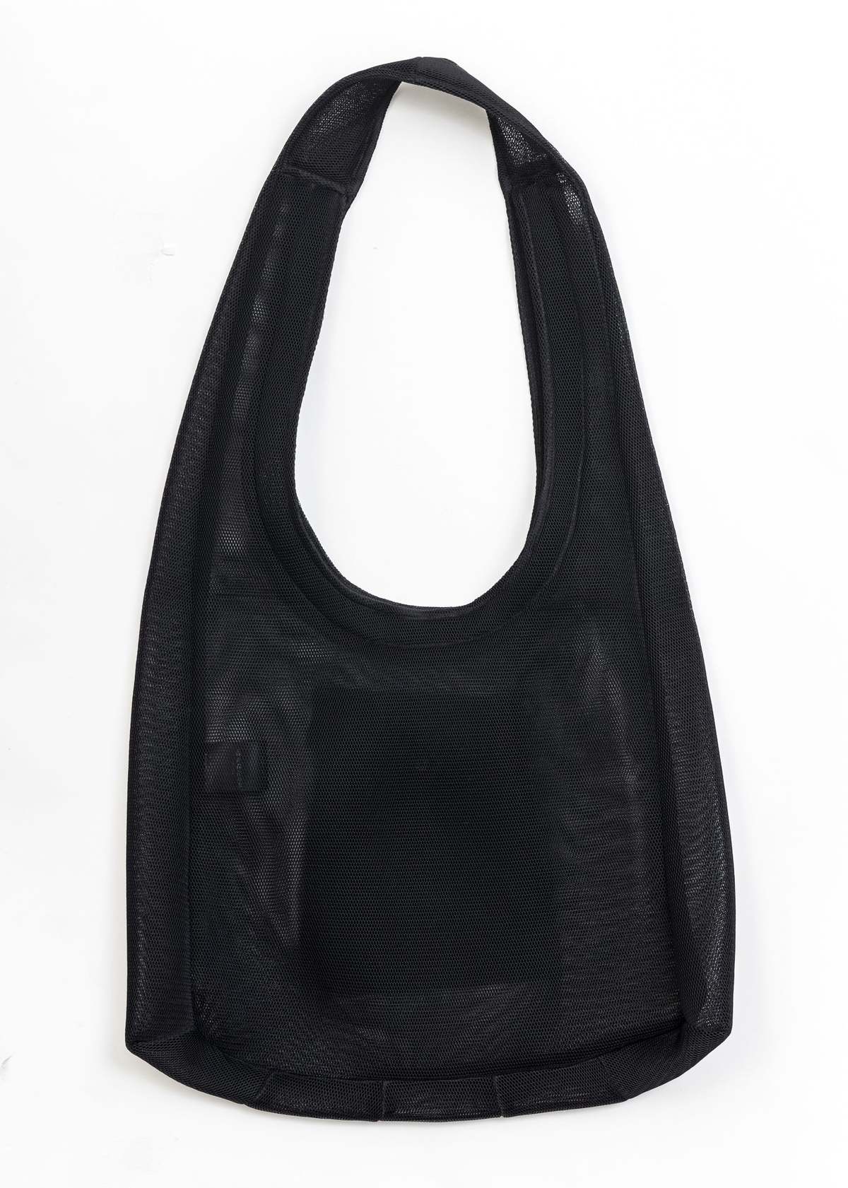 Omar Afridi FILTER MESH BODY SHOULDER BAG - BLACK | Garmentory