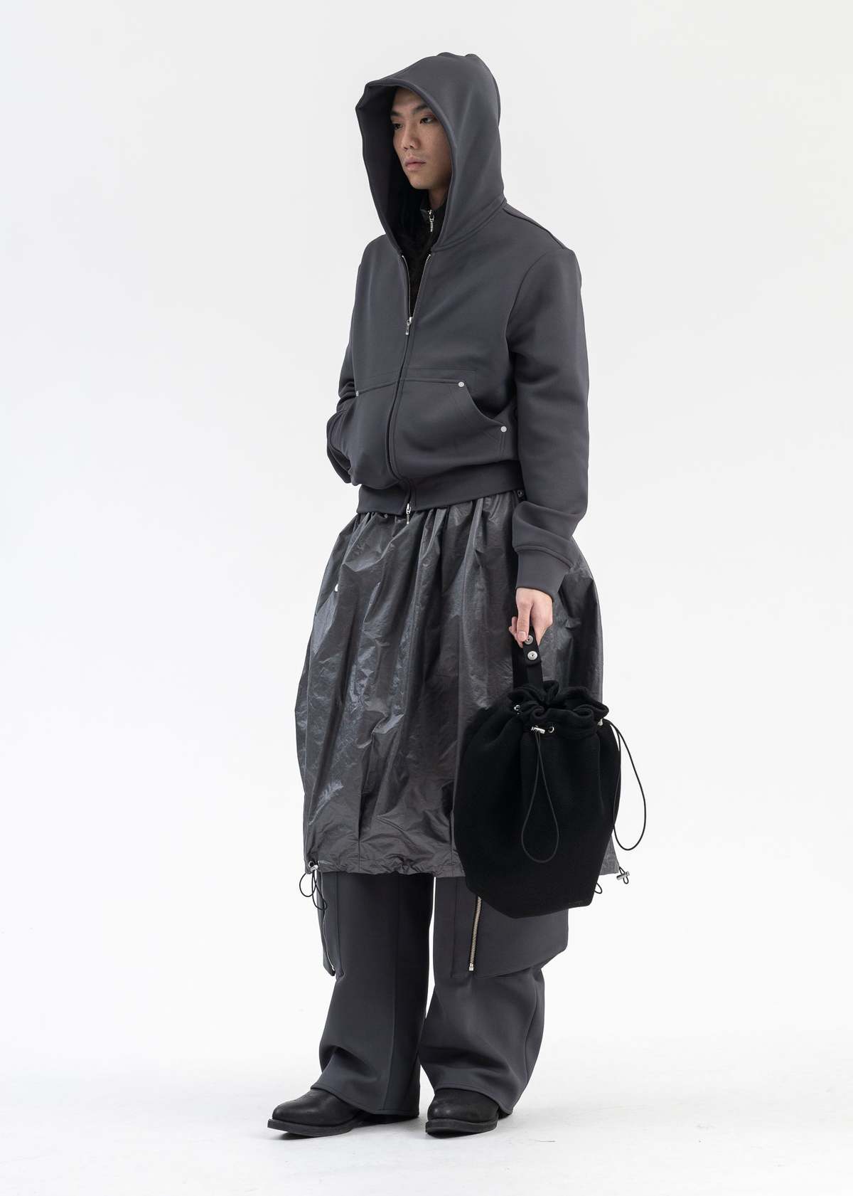 Omar Afridi FILTER MESH POUCH - BLACK | Garmentory
