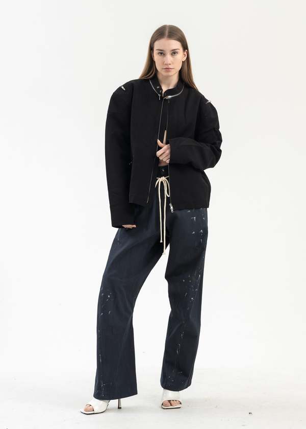 Epide Prefab NAVY PAINTING PANTS - NAVY