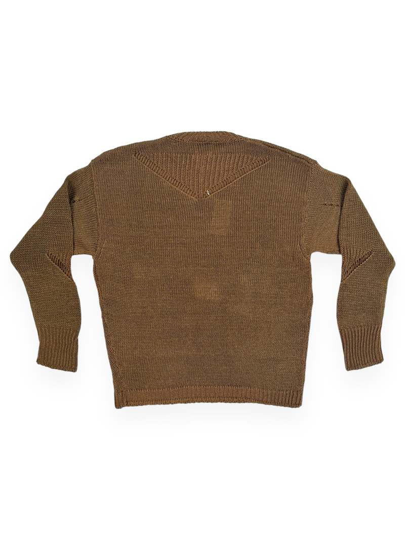 値下げ中　ROA Hemp crewneck ブラウン ROA Hemp crewneck ブラウン