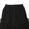 n-hoolywood WIDE EASY CARGO PANTS - BLACK - Thumbnail 3