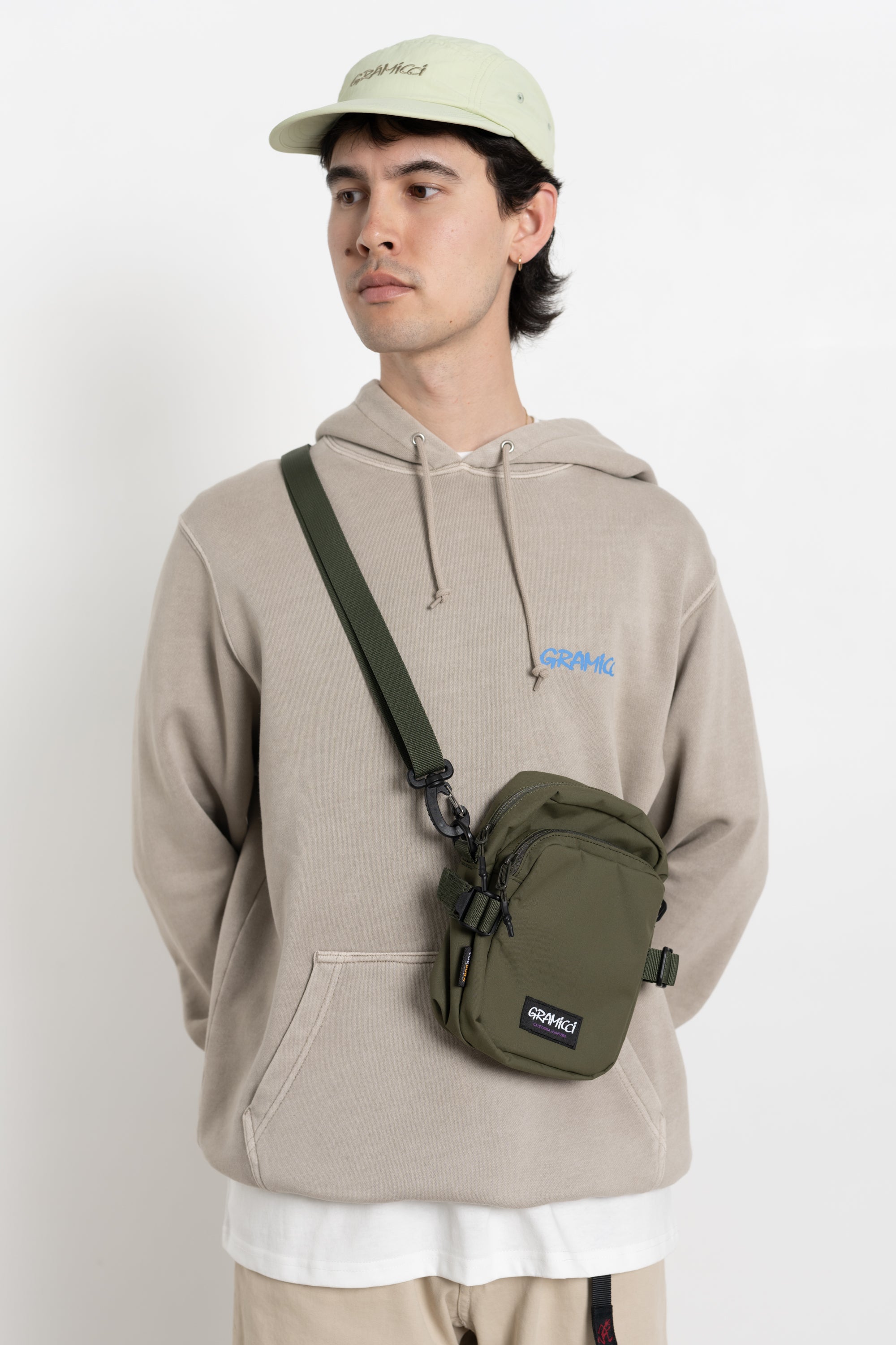 Gramicci Cordura Mini Shoulder Bag - Olive | Garmentory