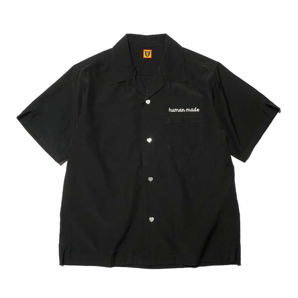 トップス HUMANMADE 24SS BOWLINGSHIRT BLACK Human Made Bowling Shirt Black | HAVEN