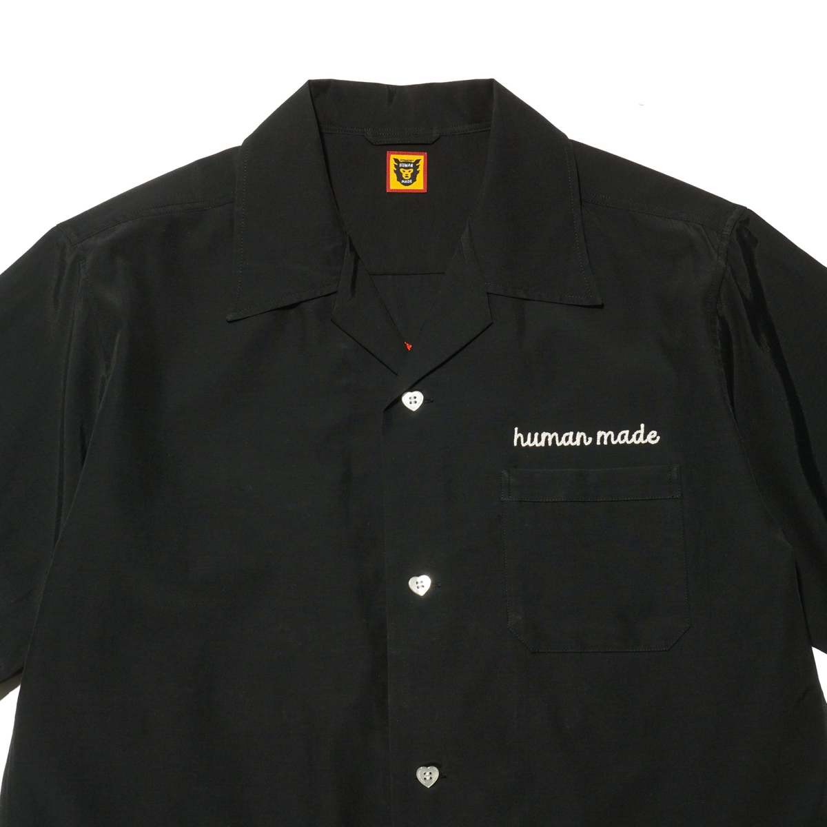 Human Made Bowling Shirt - Black | Garmentory