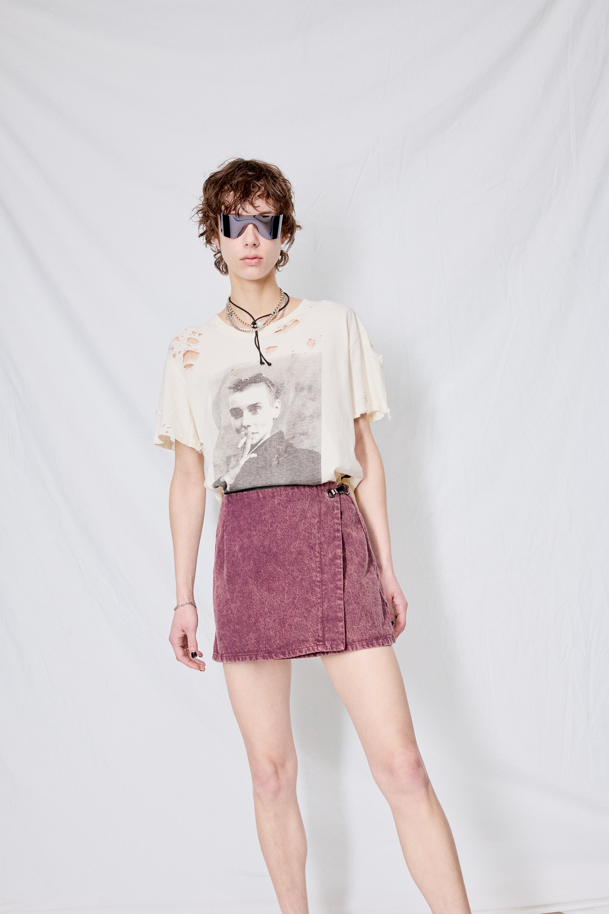 Hudley Skirt in Oxblood