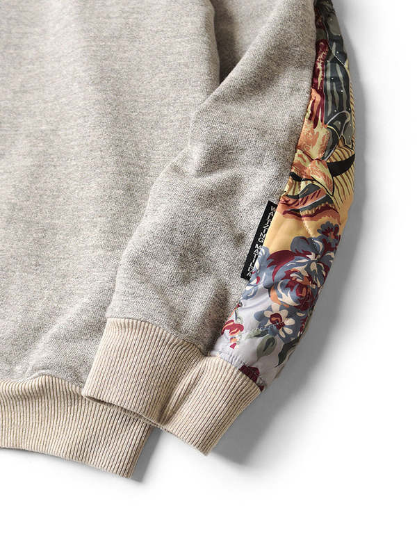 Kapital Knit Bivouac Big Sweatshirt - Peckish Maria/Grey