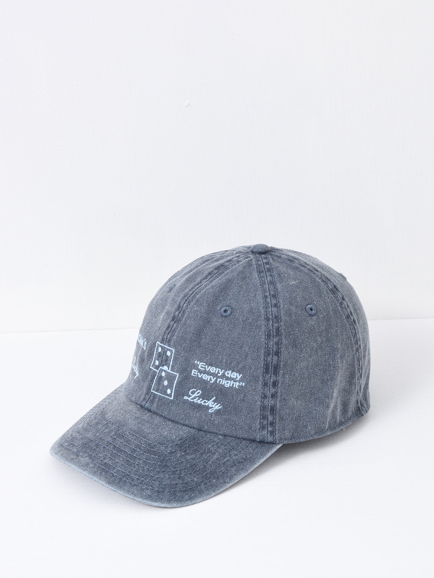 ハット PALOMA WOOL Woman Hat Marine UPB101 135 Lucky--navy--SPA202-