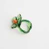 Levens flor ring - Green - Thumbnail 1