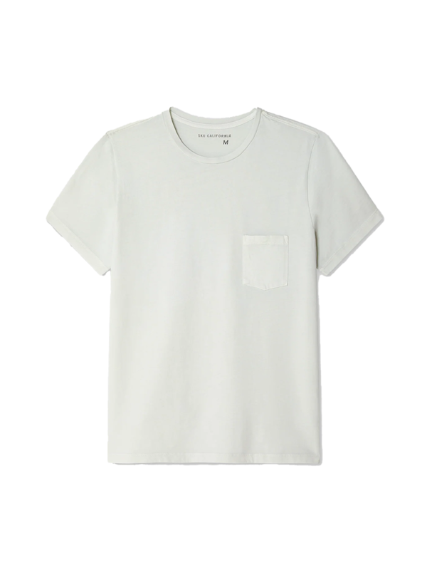 Recycled Cotton Jersey Pocket Tee