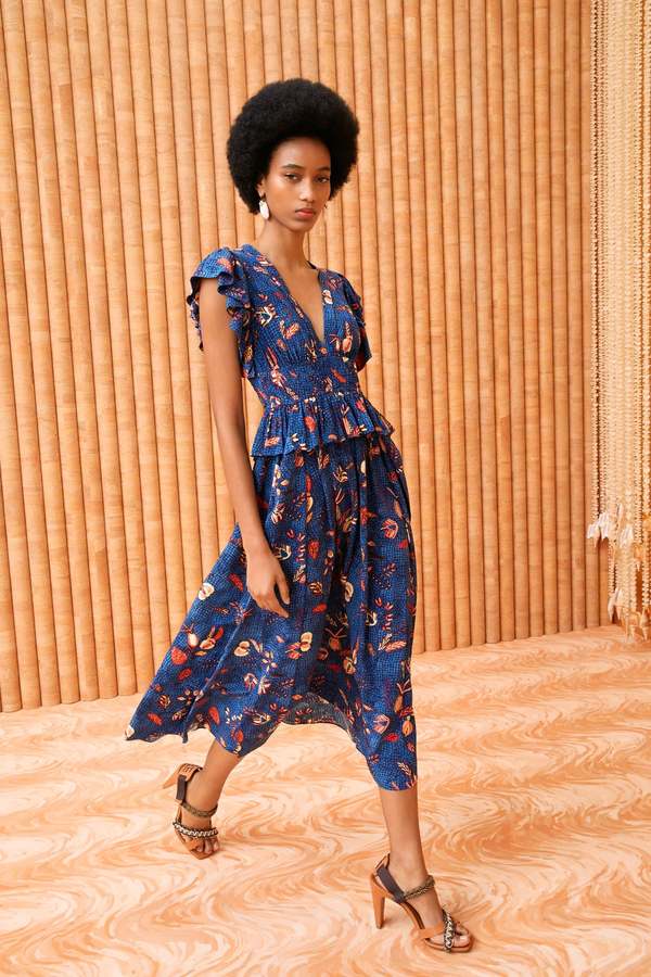 ワンピース Dahlia Belted Dress herlipto Dahlia Belted Dress