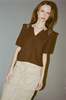 Rachel Comey Bea Top - Chocolate - Thumbnail 1