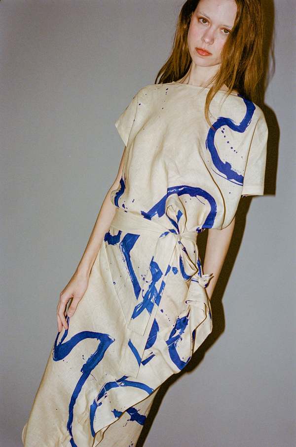 Rachel Comey ◆Regent Dress アートデザイン　ワンピース Rachel Comey Regent Dress - Blush | Garmentory