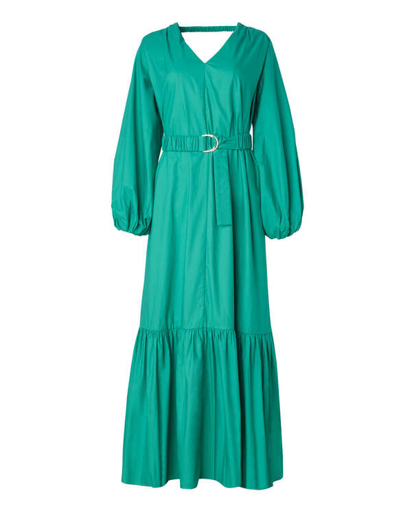 acler Springer Maxi Dress - Biscayne Green on Garmentory