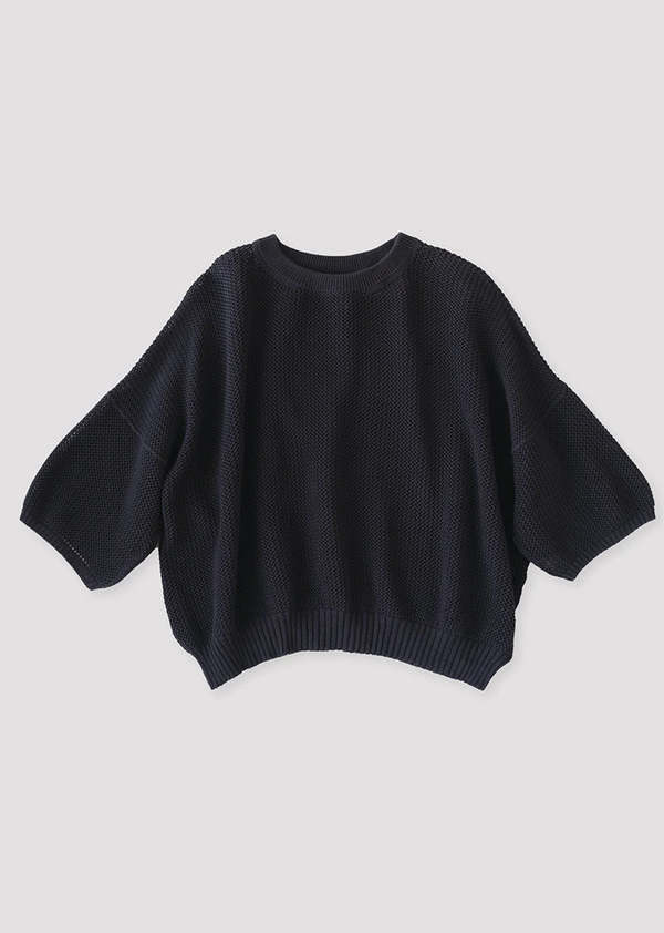 Micaela Greg Mesh Tee - Faded Black