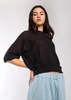 Micaela Greg Mesh Tee - Faded Black - Thumbnail 3
