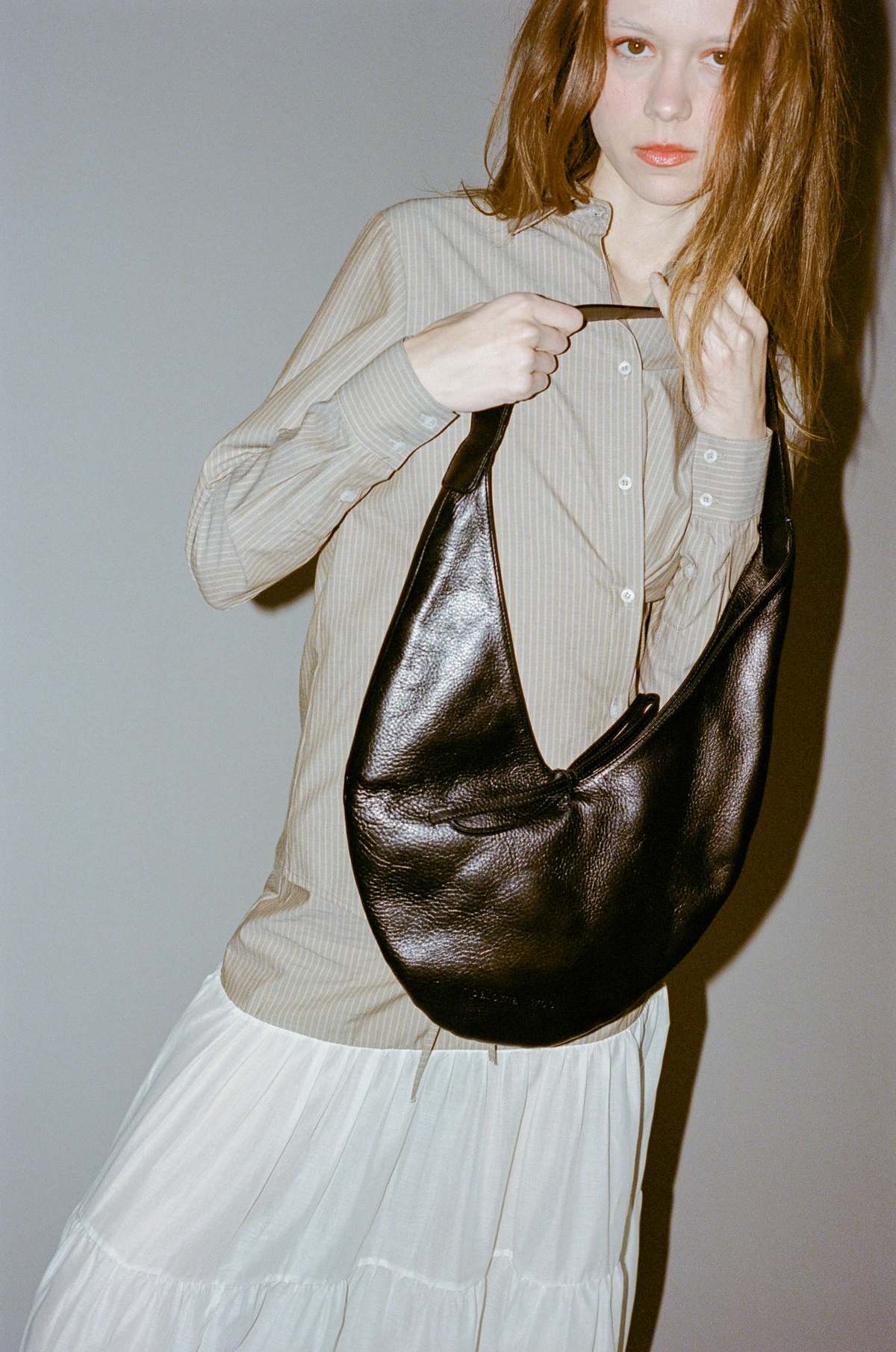 paloma wool 黒 レザーバッグ CAYETANO-Black bag crafted from structured leather – Paloma Wool